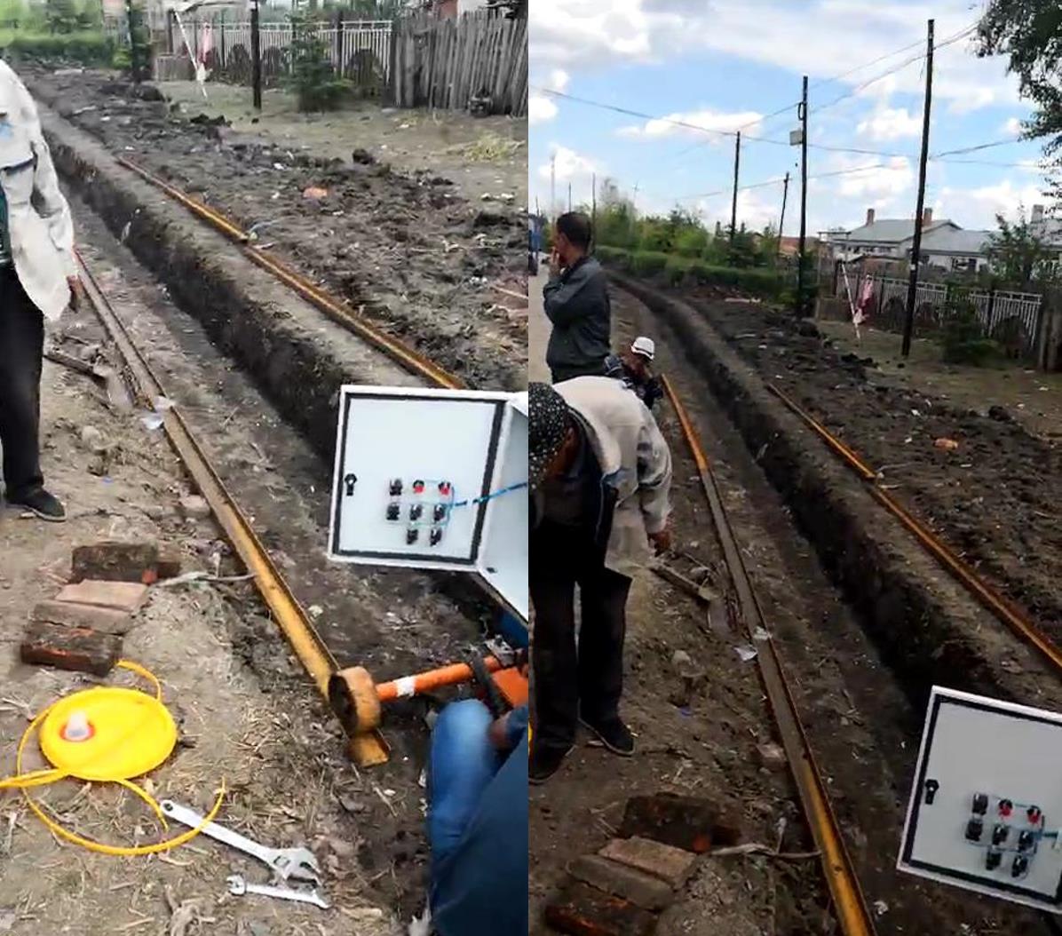 綏化公路邊溝現(xiàn)場(chǎng)開(kāi)挖后渠型較為標(biāo)準(zhǔn)